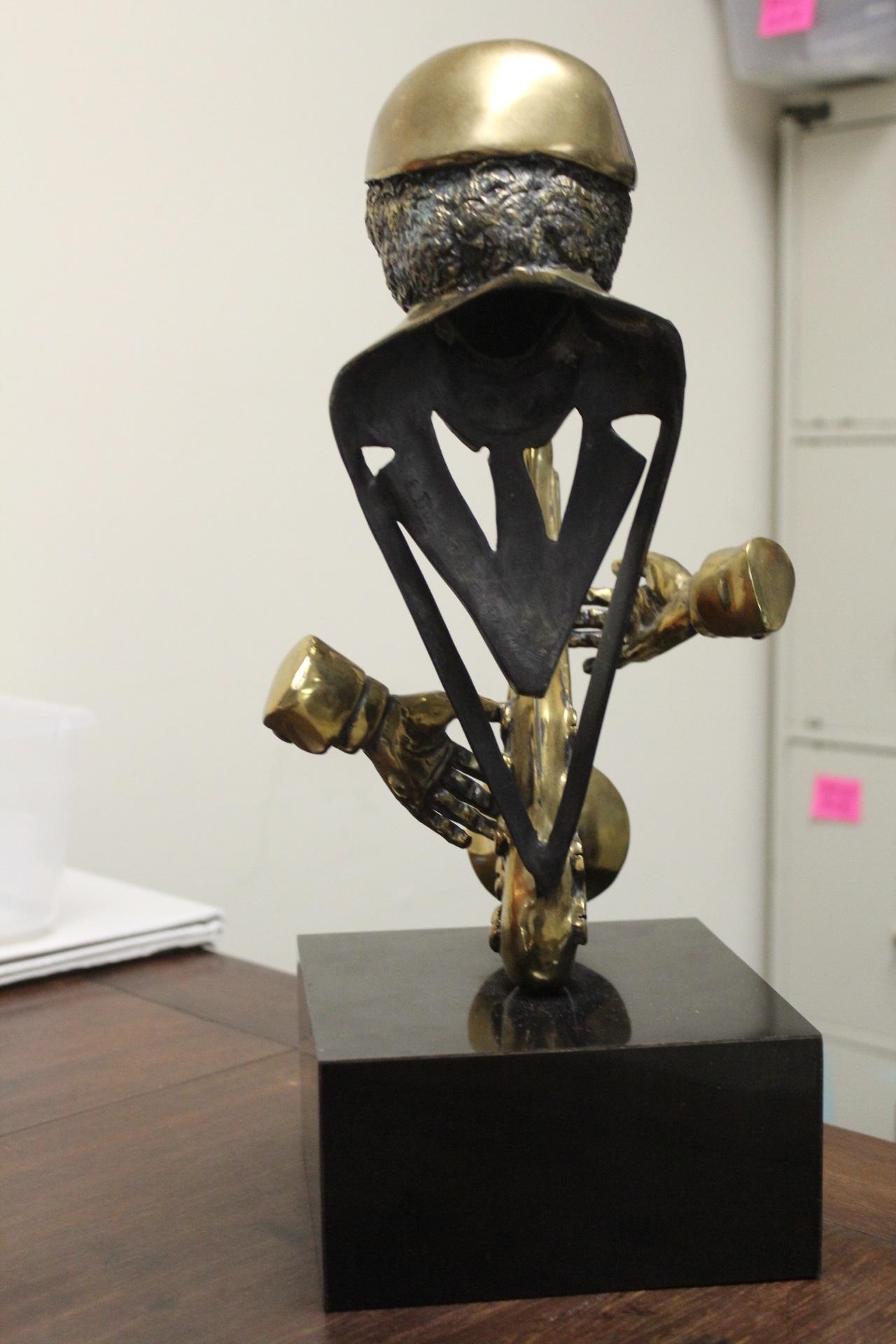 E. Dwight Conley | A Signed Dwight Conley Bronze Statue | MutualArt