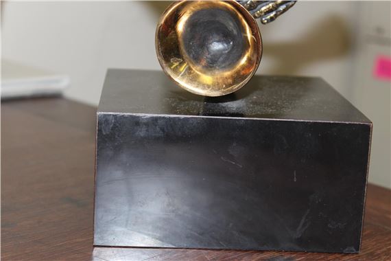 E. Dwight Conley | A Signed Dwight Conley Bronze Statue | MutualArt