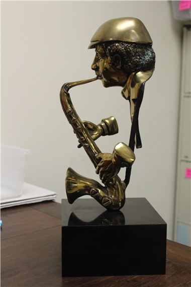 E. Dwight Conley | A Signed Dwight Conley Bronze Statue | MutualArt