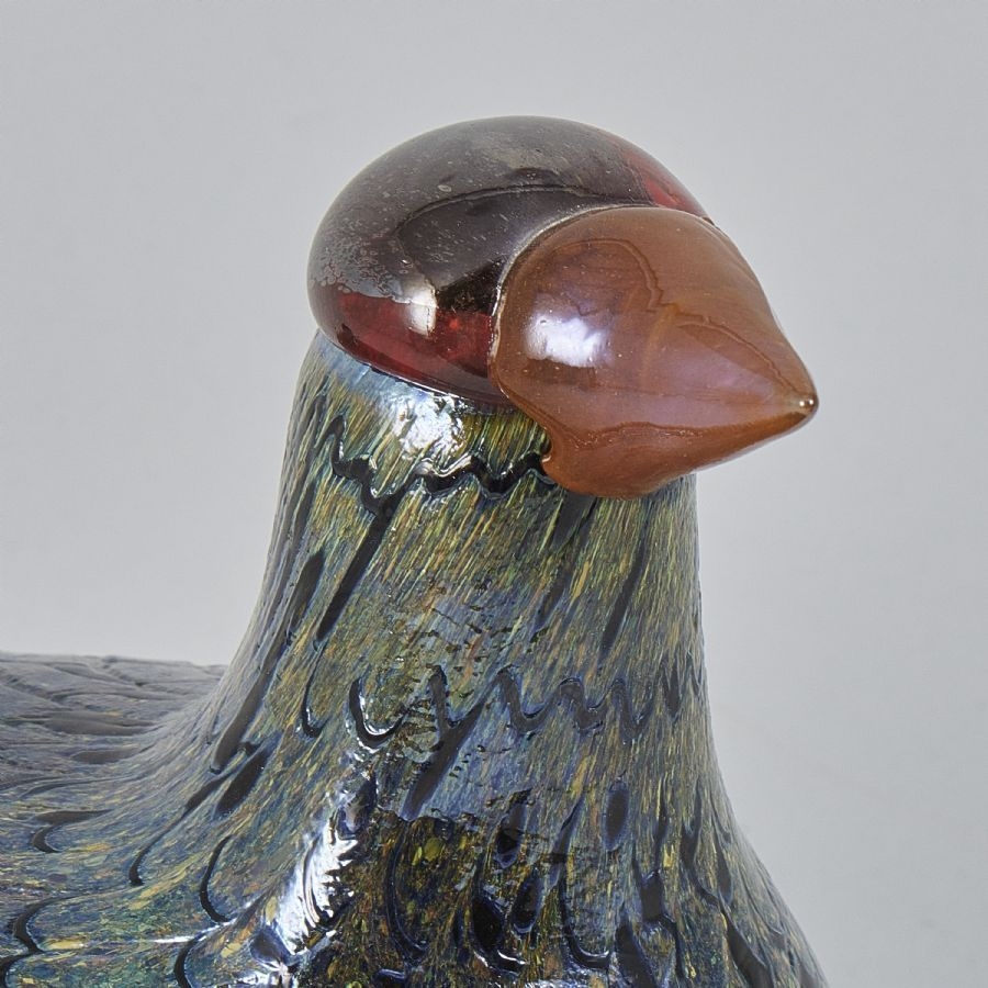 Artwork by Oiva Toikka, Finland. Tjäder, Made of SCULPTURE