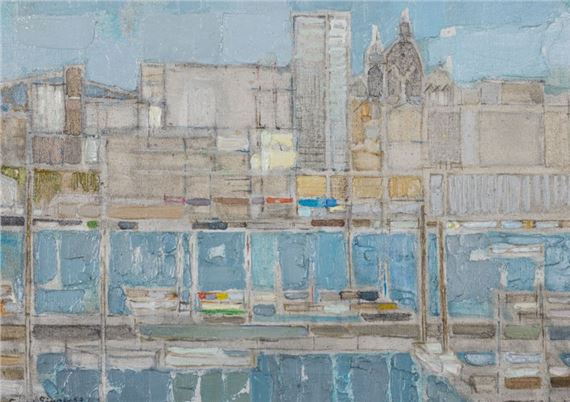 Gérard Singer | La Cathédrale de la Major (1957) | MutualArt