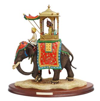 Border Fine Arts 'Jewel of the East' (Ceremonial Indian Elephant) - Robert Richard