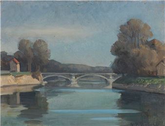 Paysage fluvial - Steven Paul Robert