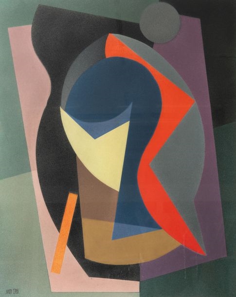 Jean Rets | Geometric composition | MutualArt