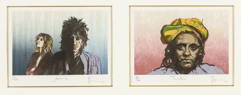 Ronnie Wood | self-portrait | MutualArt