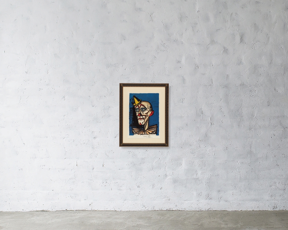 Beroemde Bernard Buffet Poster En Prints<Sad Clown>Wall Art Bernard Buffet Schilderij Canvas Voor Home Wall Art Decor Foto 60x80cmx1 Geen Frame