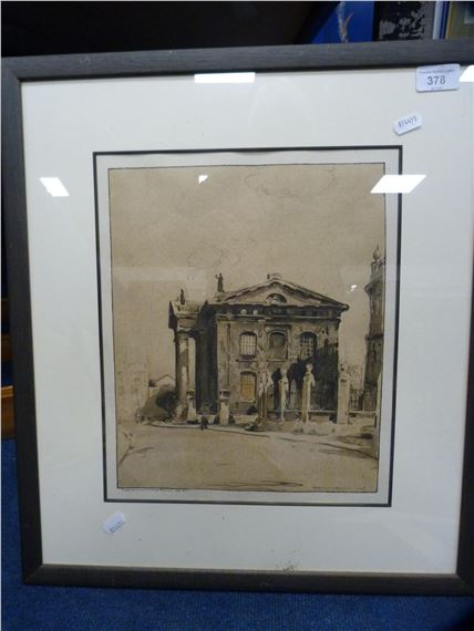 Classical Building - William Campbell Nicolson