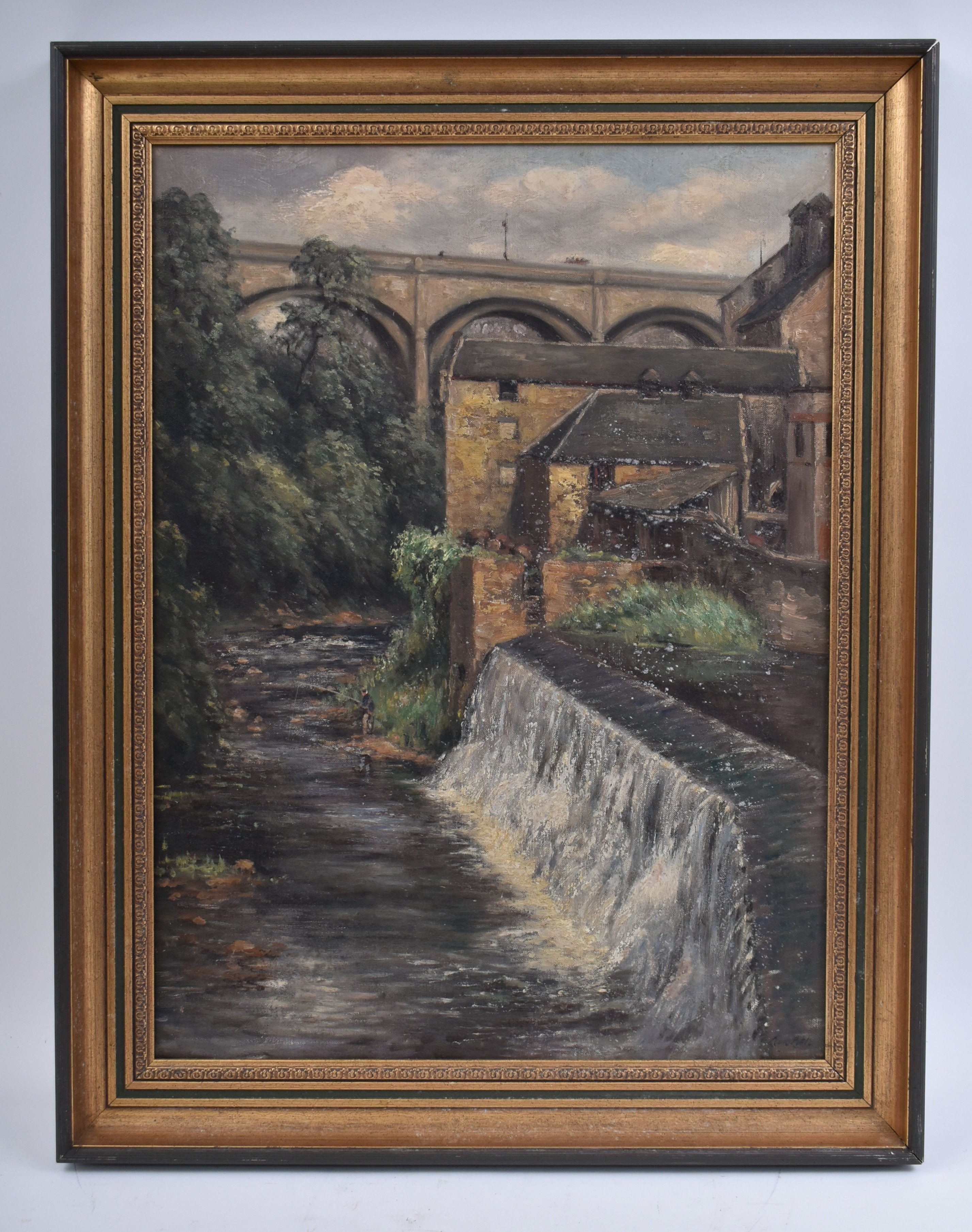 George Leon Little | GEORGE LEON LITTLE - 20TH CENTURY OIL ON CANVAS ...