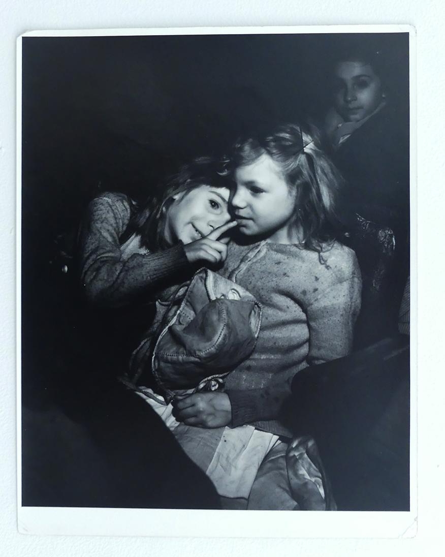Two Girls at the Cinema by Weegee, 1940s