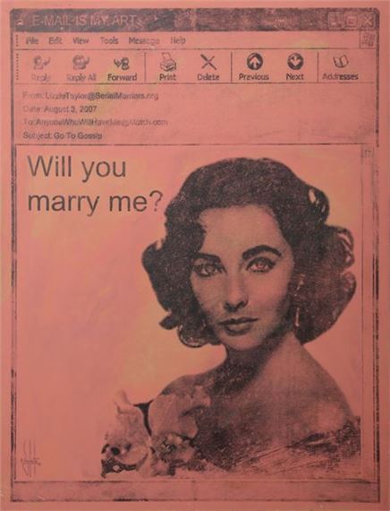 Elizabeth Taylor by Alejandro Vigilante, 2007