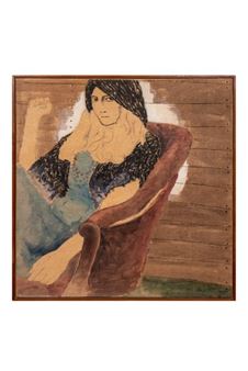 Young woman in an armchair - Lam Tung Pang