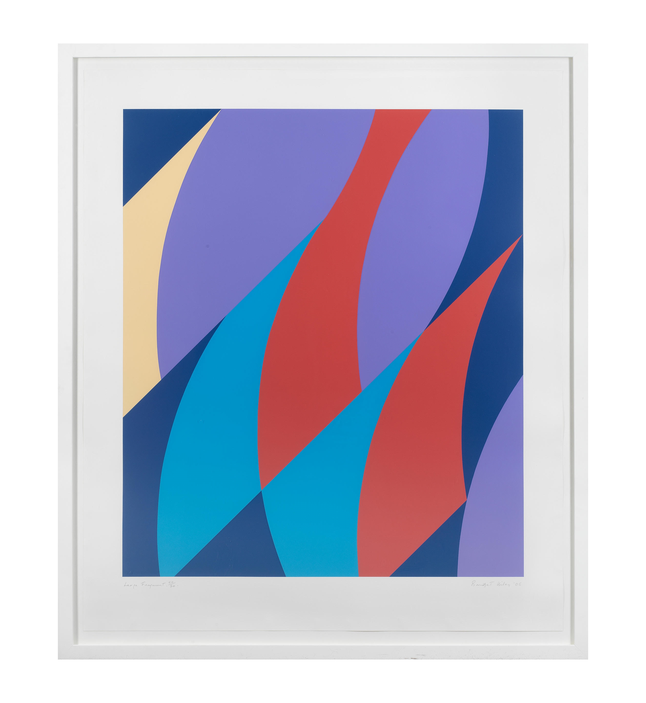 Bridget Riley | Large Fragment (2006) | MutualArt
