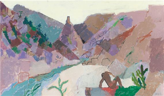 After the bathe, Val Pegolera by Earl George Alexander Eugene Douglas Haig