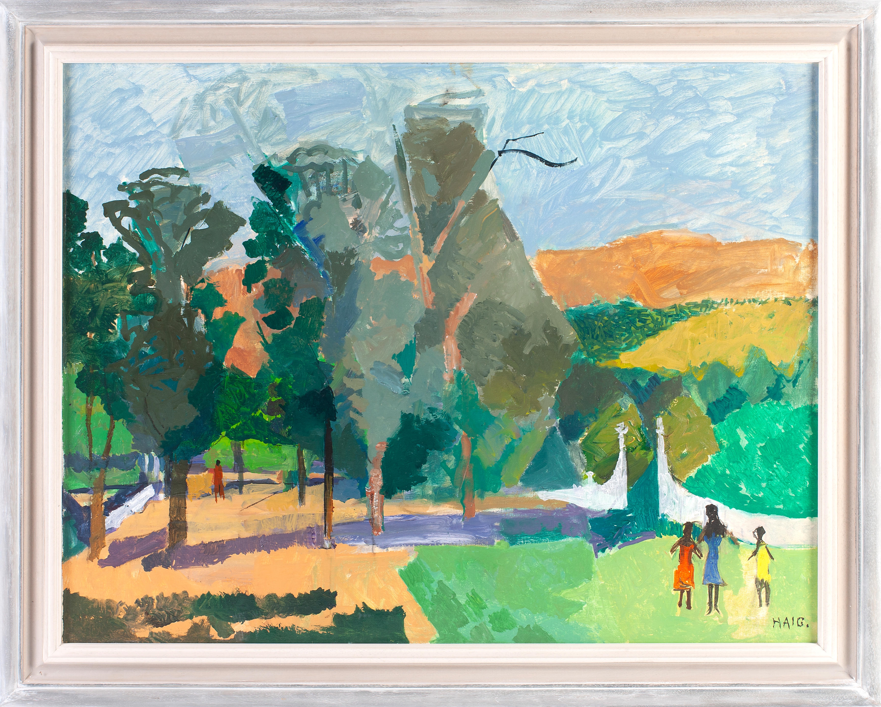 Artwork by Earl George Alexander Eugene Douglas Haig, Fairfield, South Africa, Made of oil on canvas