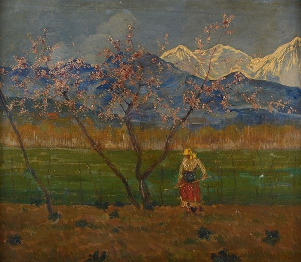 Apuan spring, 1922 by Francesco Fanelli, 1922