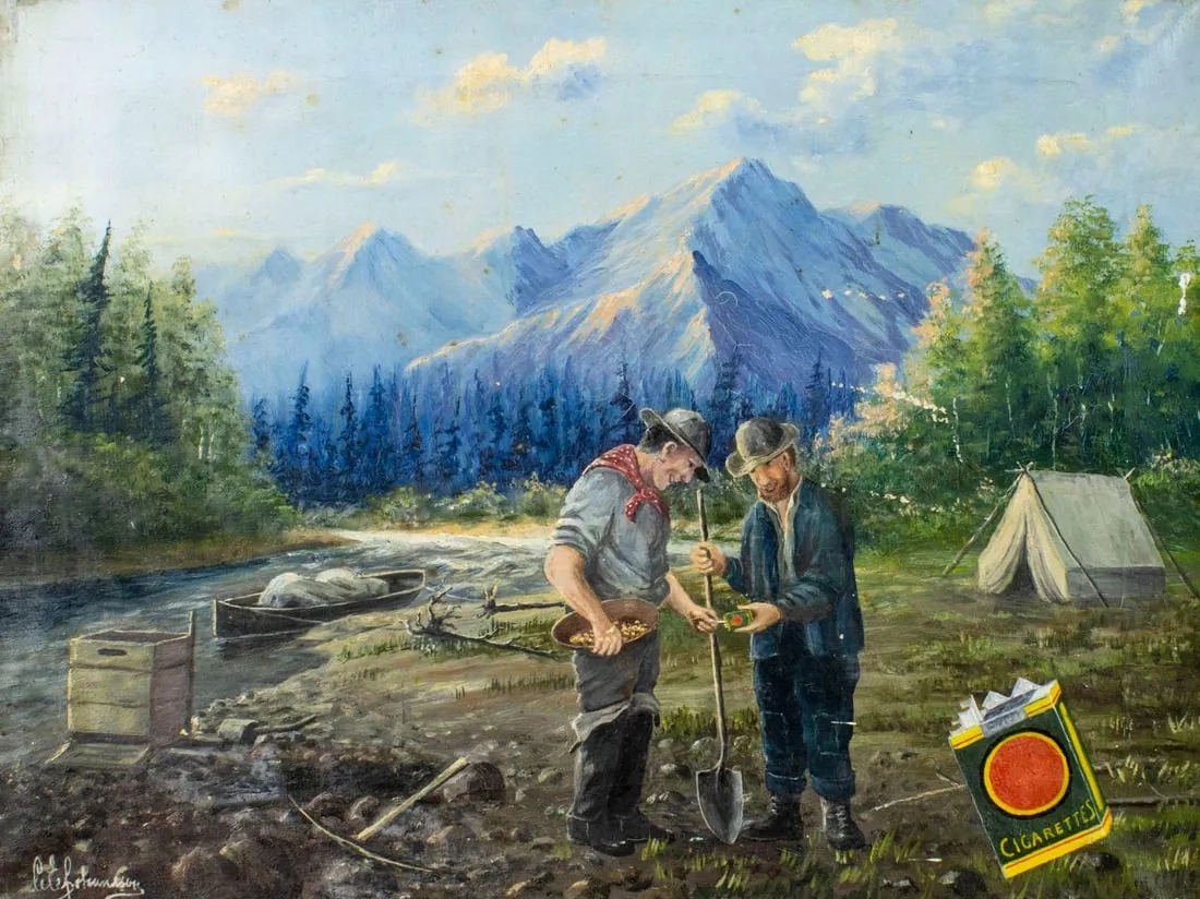 American School, 20th Century | Gold Diggers on Smoke Break | MutualArt