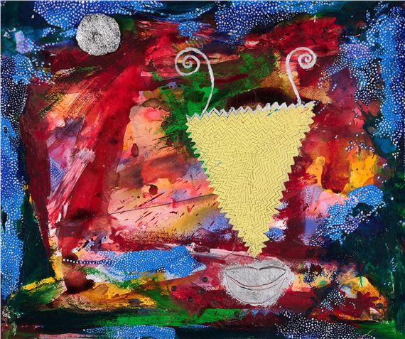 Untitled. by Michael Buthe, 1990