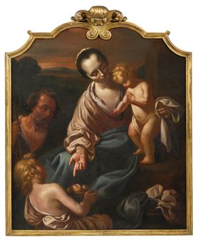 Holy Family with the Infant Saint John the Baptist - Reyer Jacobsz Van Blommendael