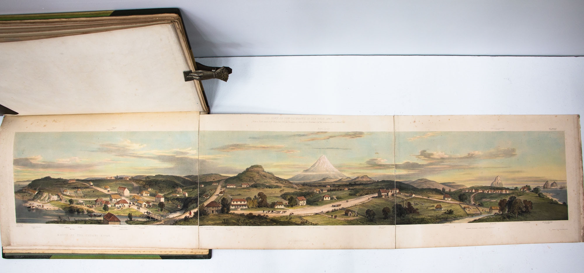 Artwork by Charles Heaphy, Illustrations to Adventure in New Zealand, Made of coloured lithographs