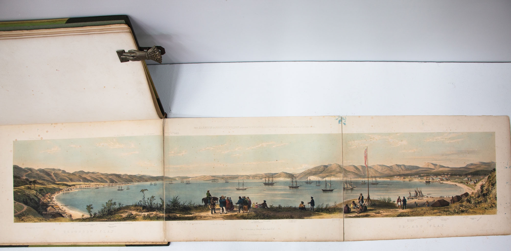 Artwork by Charles Heaphy, Illustrations to Adventure in New Zealand, Made of coloured lithographs