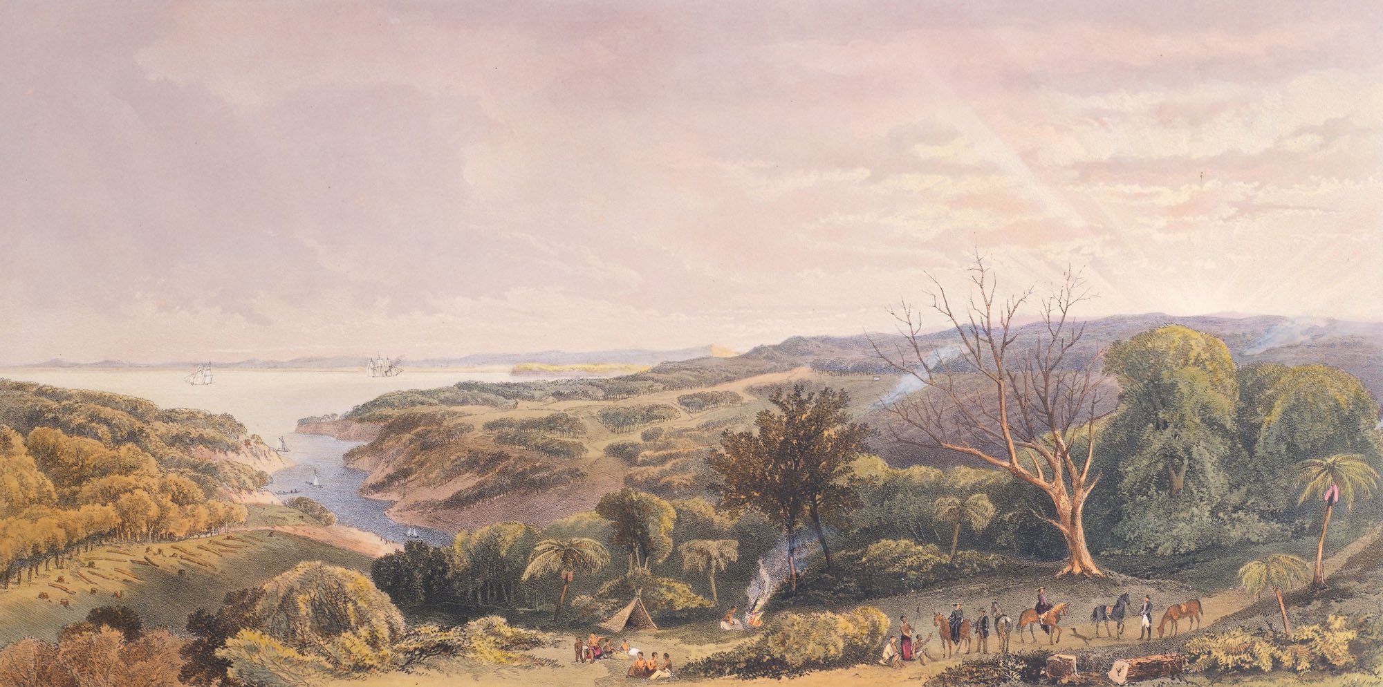 Frederick Rice Stack | Views in the Province of Auckland, New Zealand ...