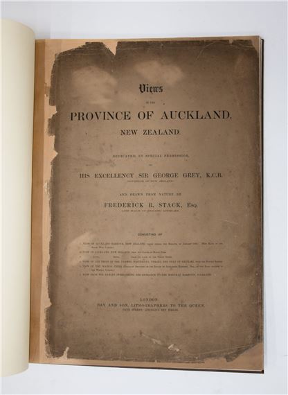 Frederick Rice Stack | Views in the Province of Auckland, New Zealand ...