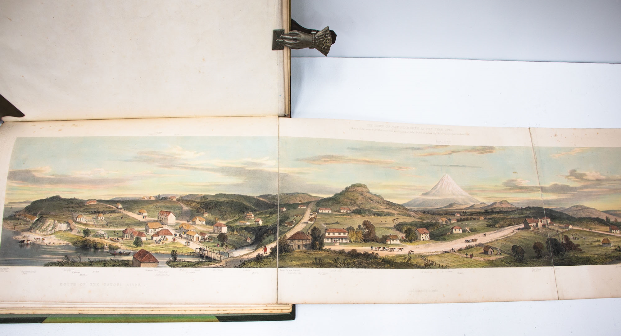 Artwork by Charles Heaphy, Illustrations to Adventure in New Zealand, Made of coloured lithographs