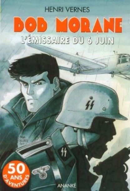 Artwork by Franck Leclerc, Bob Morane, "L'émissaire du 6 juin" (The emissary of June 6), Made of Pencil, Indian ink and watercolor on paper