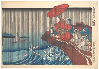 Rain in Japanese Art