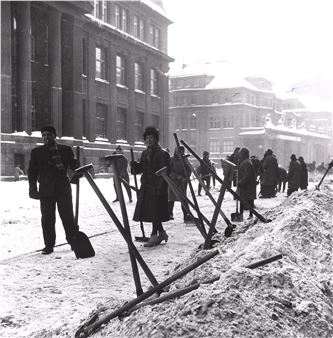Sněhová kalamita, nedatováno - Květoslav Kubala