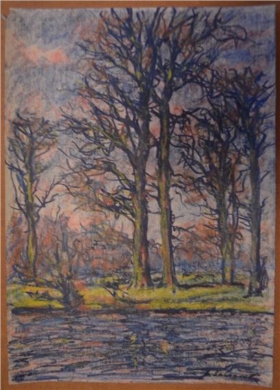 Landscape by Leonid Romanovitch Sologub, 1st half of the 20th century