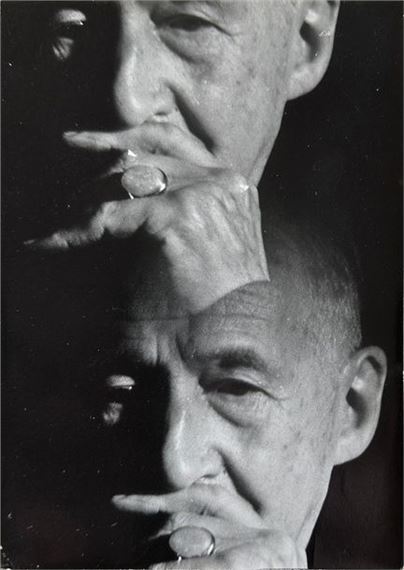 Daniel Wallard | Portraits of Marcel Jouhandeau with overprint and as a ...