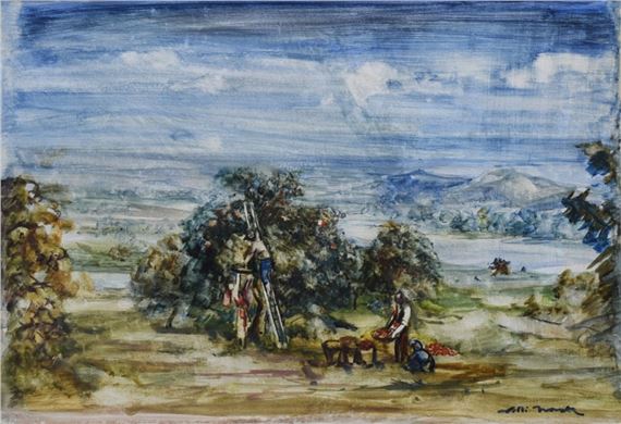 Sklizeň ovoce. by Willi Nowak