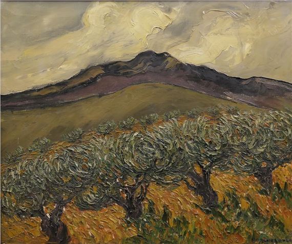 Paysage by Arsène Sari