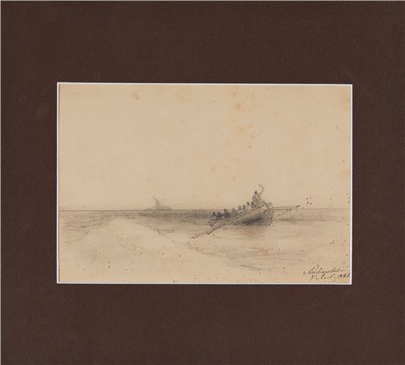 Shipwreck by Ivan Aivazovsky, executed in 1885