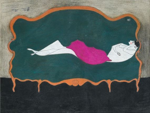 Irma DOUTRE
Femme alanguie sur le canapé
Pastel... - Lot 27 - Marambat - de Malafosse by Francisco Diaz Scotto