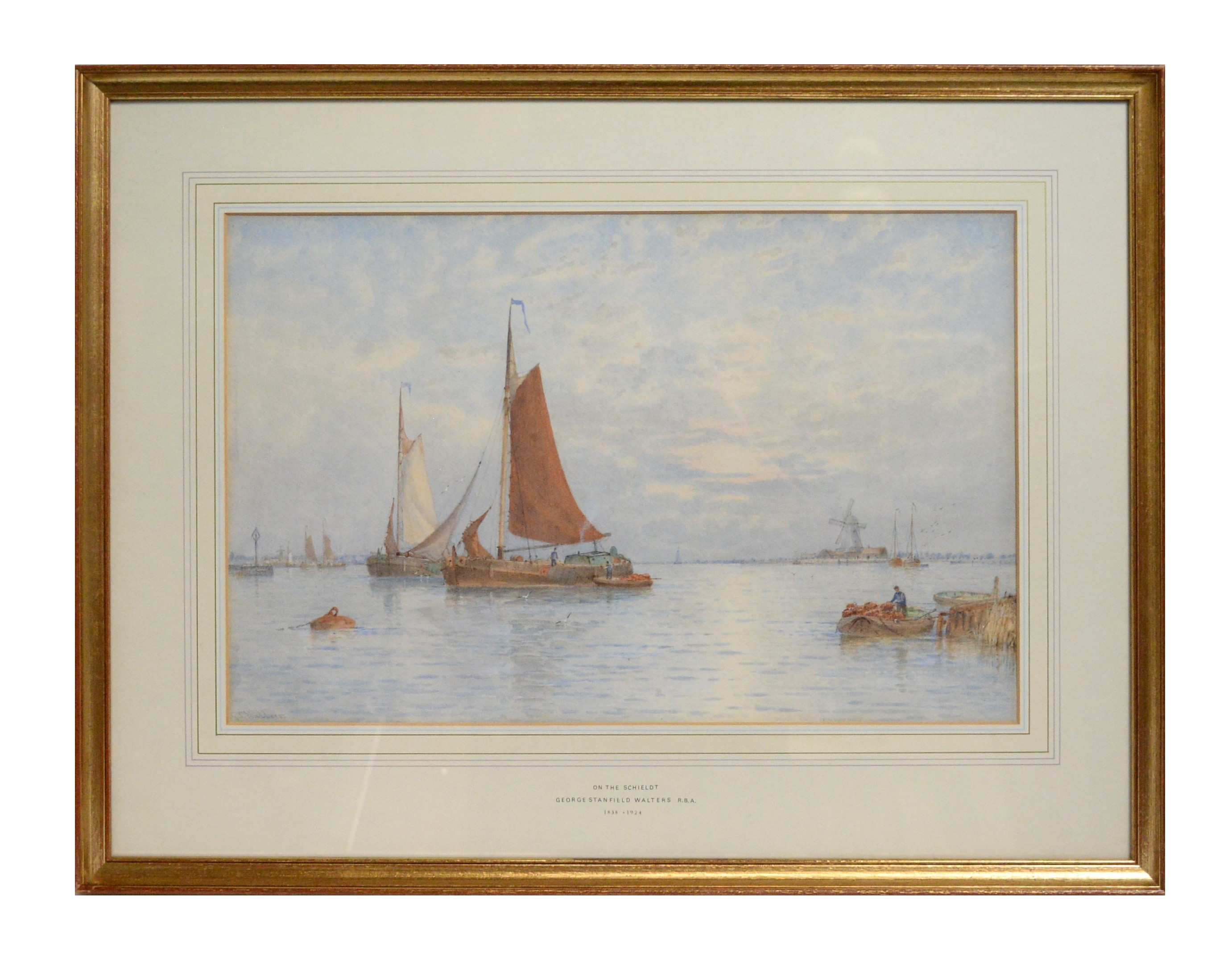 George Stanfield Walters | On the Schieldt | MutualArt