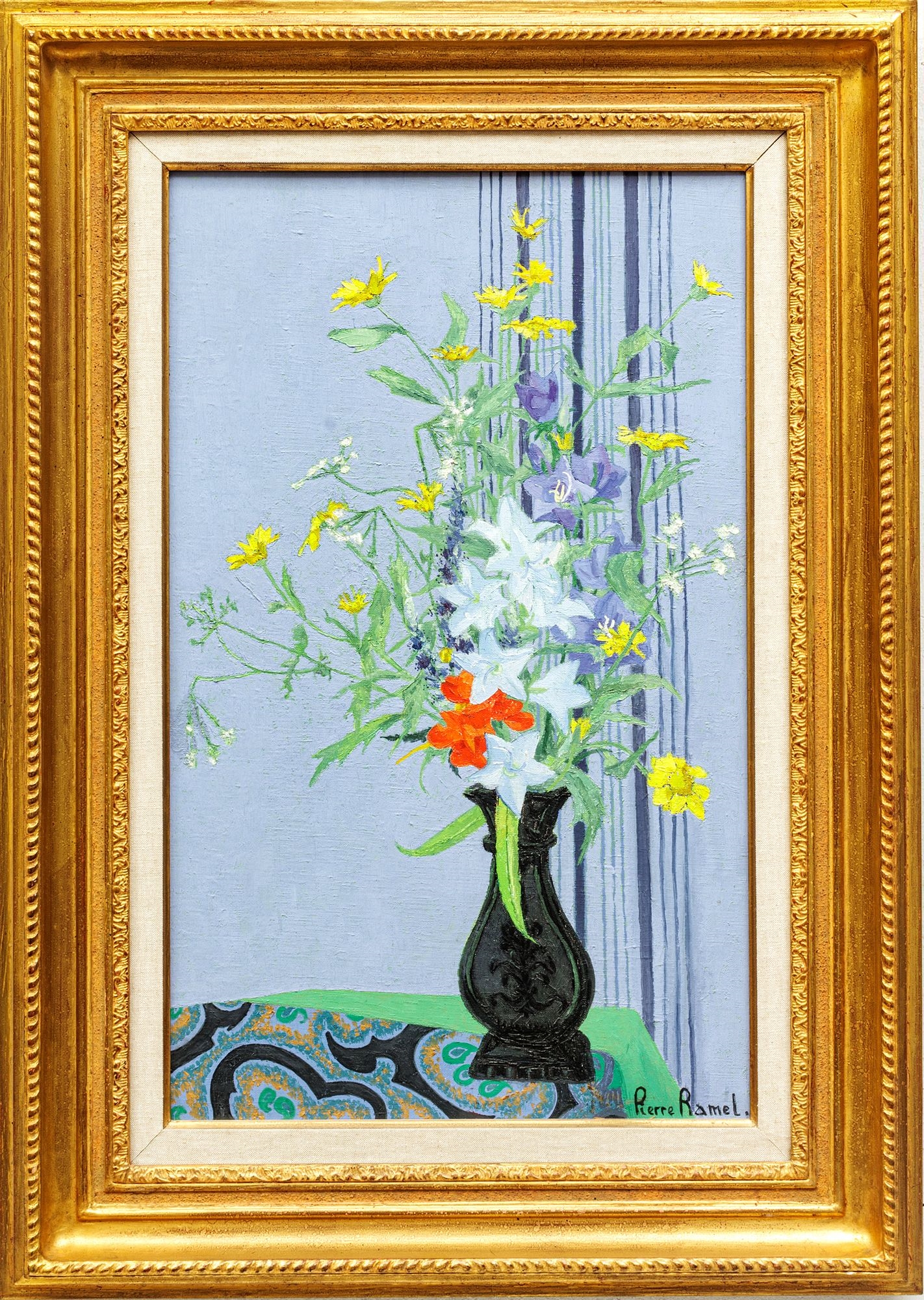 Pierre Ramel | Pierre Ramel (French, 1927-1997) Oil on Canvas, Floral ...