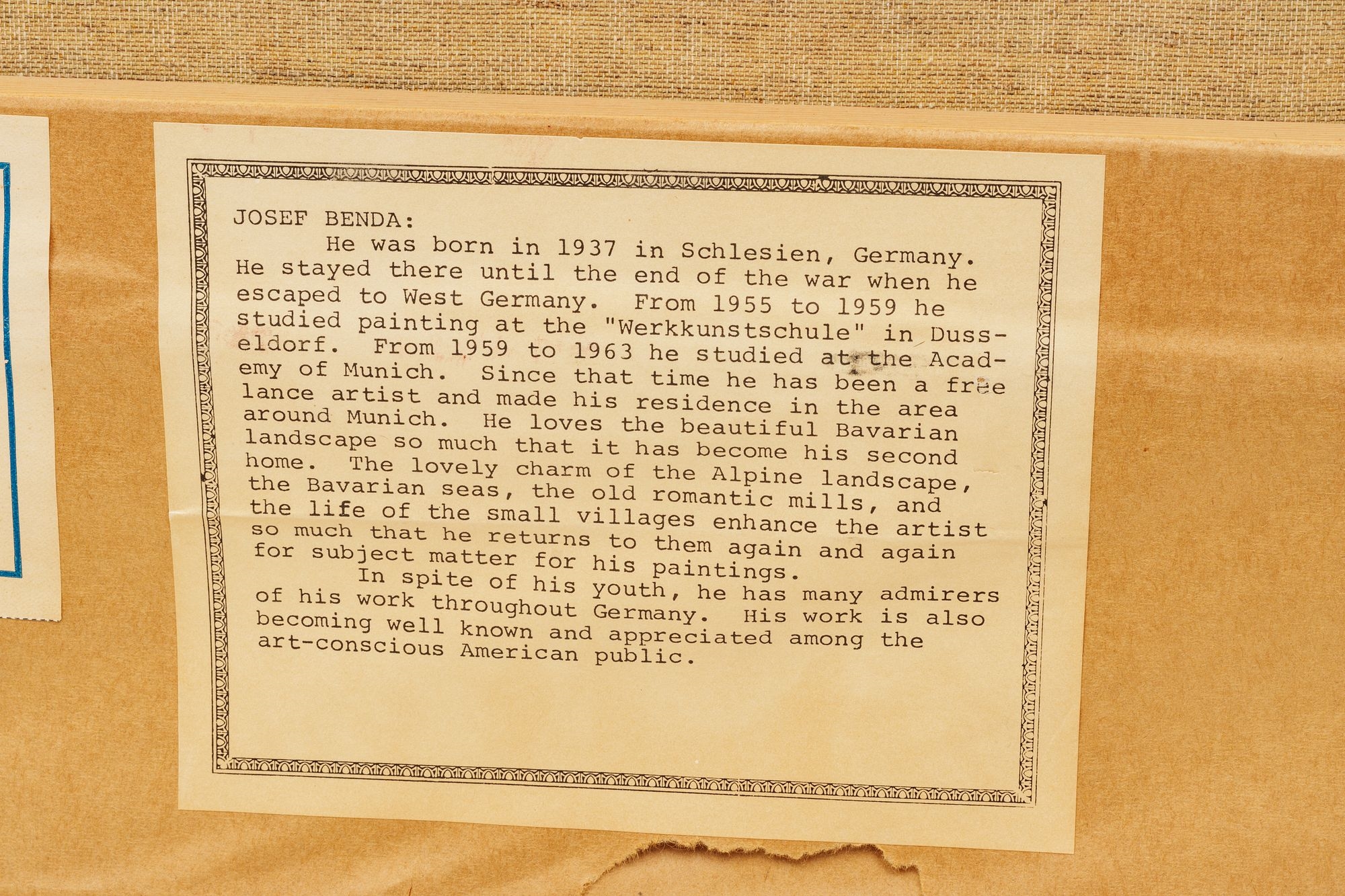 Artwork by Josef Benda, Josef Benda Oil on Canvas "Watermill", H 24" W 36", Made of Oil on Canvas