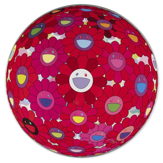 Takashi Murakami | Flowerball : Inside the rainbow's heart | MutualArt