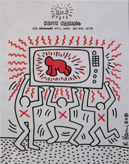 Keith Haring | Untitled (83) | MutualArt