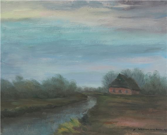 "Trüber Tag im Moor". by Fedor Szerbakow, 1978