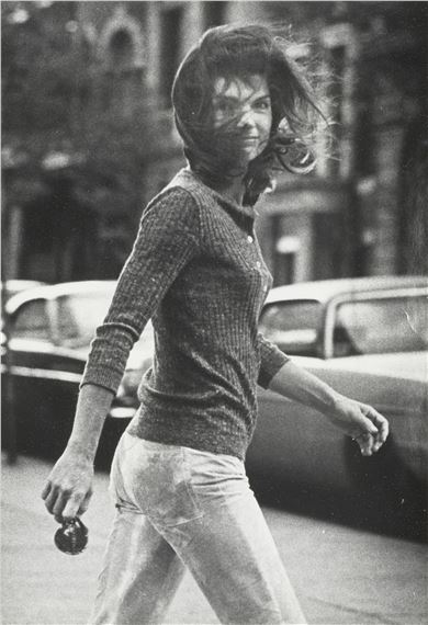 Ron Galella | Jackie Kennedy Onassis, Madison Avenue, New York City ...