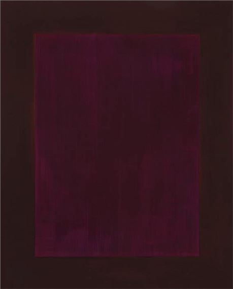 Farben der Erinnerung - cardinalrot by Ulrich Erben, 1991