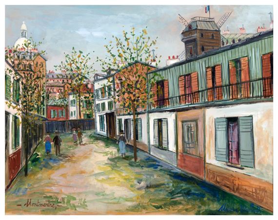 Montmartre by Maurice Utrillo
