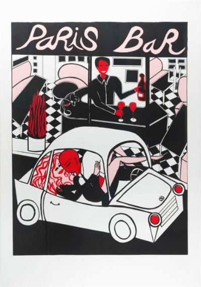 Paris Bar by Amy Chaiklin, 1993