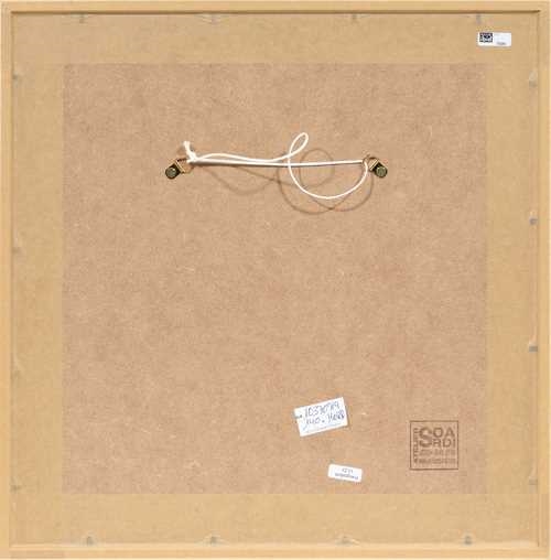 Artwork by Ben Benjamin, Too much art, Made of Silkscreen on black wove paper