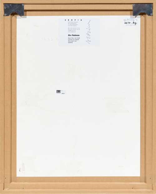 Artwork by Alex Hanimann, Untitled, Made of Pencil on paper