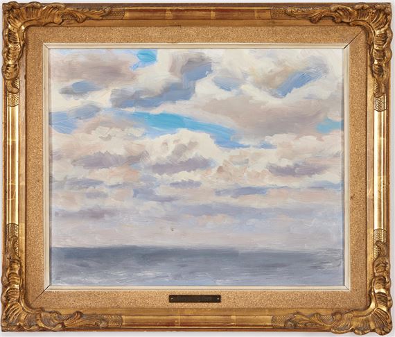 Sea and sky by Bruno Liljefors