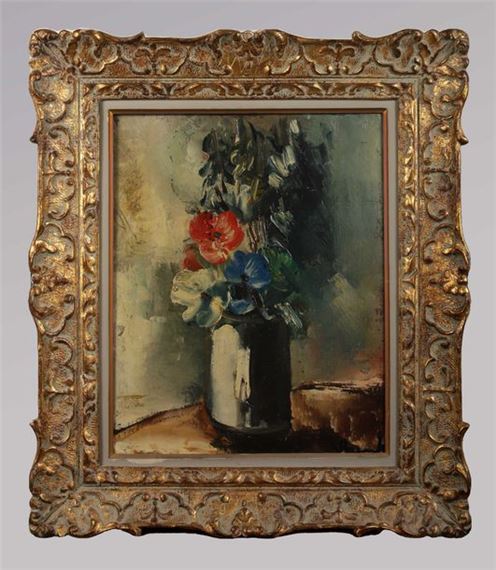 MAURICE DE VLAMINCK、BOUQUET DE FLEURS Maurice de Vlaminck, Bouquet de fleurs (Bouquet of Flowers